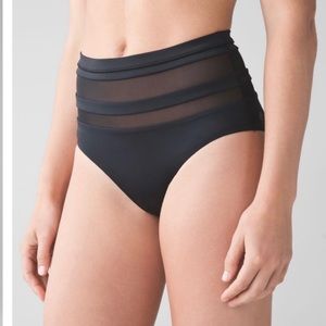 lululemon Go With The Flow High Waisted Reversible Bikini Bottom